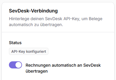 Integration Screenshot